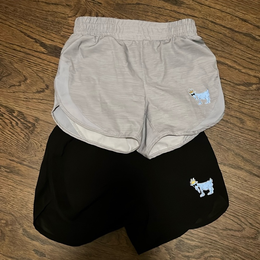 Athletic shorts worn once each.